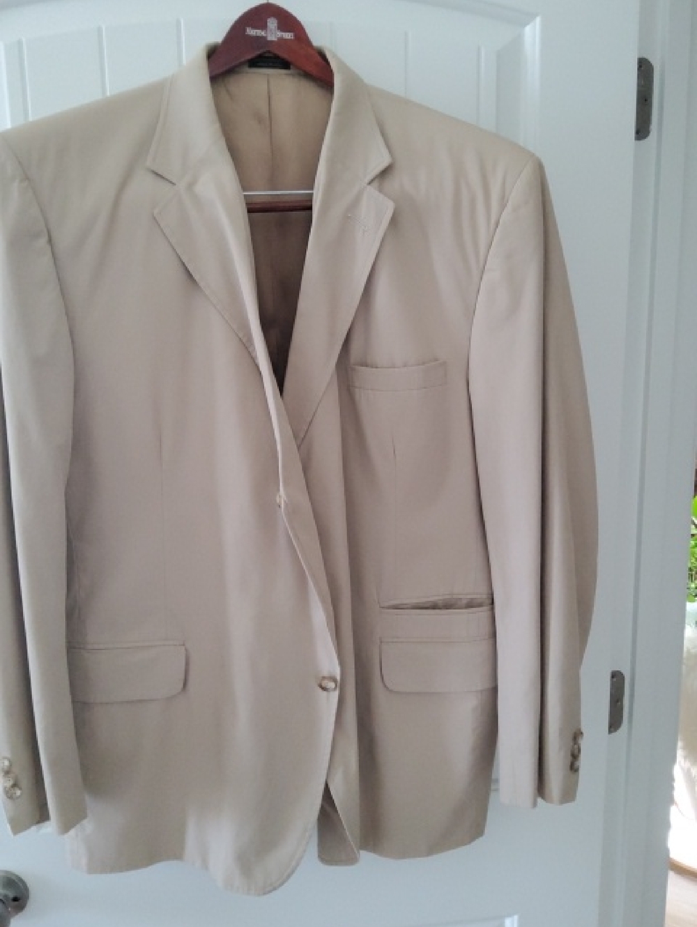 Orvis Beige Men's Single-Breasted Blazer